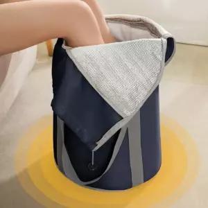 습식 손 발건강관리 접이식 찜질 족탕기 족욕대야 족욕기 휴대용