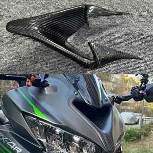 카와사키호환 닌자 ZX4R ZX25R 프론트 에어 윙 버드 비크 인렛 로워 페어링 키트 인테이크 커버용 카본 파