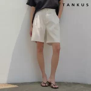 [롯데백화점]탱커스 버튼 뒷 밴딩 하프 팬츠 (TX2PT013L0)