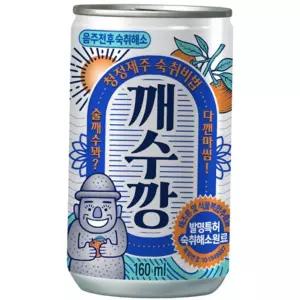 깨수깡 롯데 숙취해소 160mlx6캔x3박스