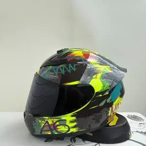 바이크 오토바이 반모헬맷 풀 페이스 헬멧 내리막 경주 타기 Casco Capacete De Moto DOT 남성용 여성용 Ka