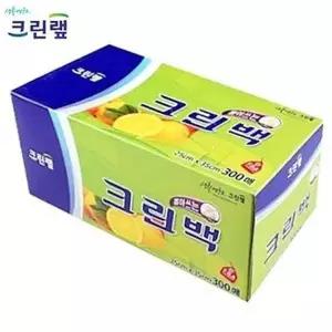 크린? 크린 일회용 위생백 30x45x300매 비닐백 비 비닐팩 위생팩 일회용백