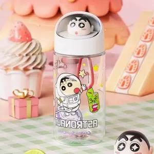 화이트 물병 이유식용품 짱구 우주캡슐 트라이탄 500ml