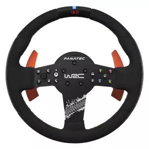 파나텍 CSL 엘리트 공식 라이선스 WRC 랠리 심 레이싱 스티어링 휠 알칸타라 그립 RevStripe LED