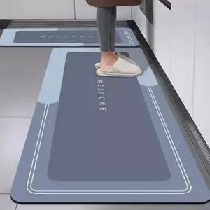 규조토 대형 주방매트 욕실 현관 발매트 120x40cm 씽크대매트