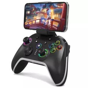 Android/Switch/Laptop용 Bcofo 무선 모바일 게임 컨트롤러 PC/Steam용 유선 제어 게이머용 전화 클립이
