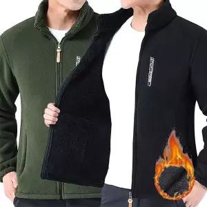 [골드스마일]온기고정 양털 기모 플리스 집업 자켓 4color 겨울 보온후리스