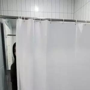 peva 무지 방수 비닐 샤워커튼 화이트 1 비닐 샤워커튼 방수
