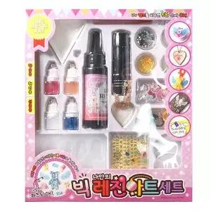 빅 데코 레진아트 DIY 세트 사무용품