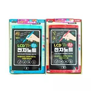 고품질 TBZ LCD 컬러 전자노트 1개 쓰기보드 전자낙서장 컬러전자노트 아이메모패드 집중력노트 WFM3VYI