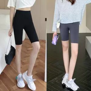 5부레깅스 하이웨스트 심리스 5부 레깅스