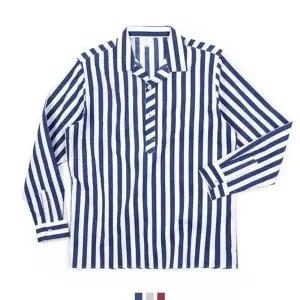 BS 남자셔츠 카라 헨리넥 스트라이프 셔츠 BP0417020 스트라이프남방