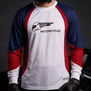 맥슬러 모토 저지 (빨강-파랑)/라이딩셔츠/maxler moto jersey (red-blue)