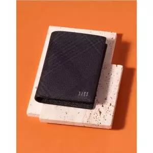닥스 ACC 블랙 에든버러 체크패턴 DD장식 PVC 슬림중지갑 DBWA3E094BK 154579