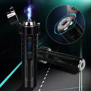 씨플 휴대용 면도기 겸용 USB 플라즈마 전기 터보 라이터