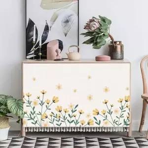 찍찍이 가림막 커튼 가리개 수납장 바란스 120x70cm
