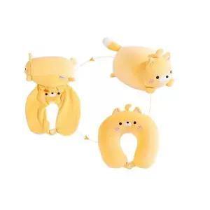 쿠션 목베개 목쿠션 휴대용 U형 비행기 차량용 고양이