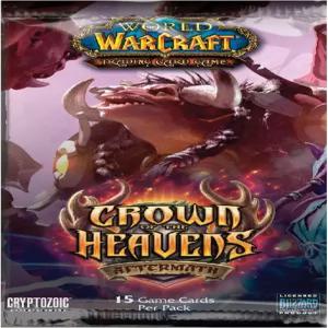 월드 오브 워크래프트 TCG WoW 트레이딩 카드 게임 애프터타임 더 헤븐스 부스터 팩 왕관