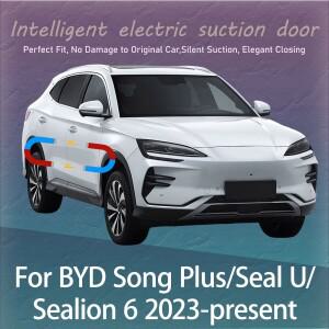 BYD 송 플러스씰 유시리온 자동차용 전동 소프트 클로징 도어 키트, 무소음 안티-슬램 석션 시스템, 자동