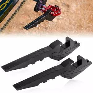 KLX CRF TTR PW DRZ KX KLR MX SSR E-Bike 50-450cc 흙 구덩이 자전거용 오토바이 조수석 풋페그 익스텐더