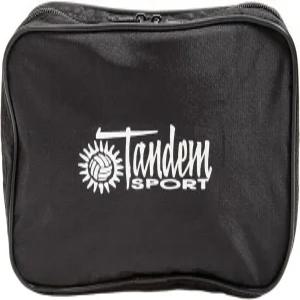 탠덤 스포츠 어메니티 키트 가방 - 휘슬 네트 세터 포켓 펌프 압력 게이지 및 페널티 카드를 위한 수납