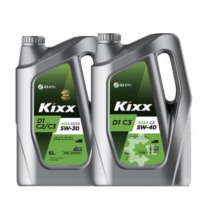 KIXX GX7 디젤 5W30 5w40 6L (구 D1 디젤엔진오일)