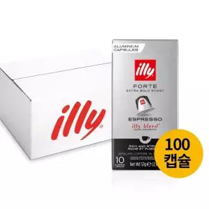 일리 네스프레소 호환 캡슐 커피 포르테 100개입