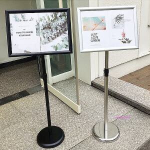 광고판 A3 배너 안내판 스탠드 포스터메뉴판거치대 표지판 웰컴보드 입간판 스탠딩vwx188