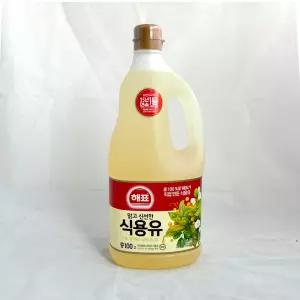 사조 해표 식용유 1.5L x 4개 콩기름 대두유