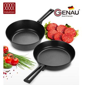 [GENAU] 제너 펜슬러 인덕션 티타늄코팅 후라이팬 28cm + 궁중팬 28cm