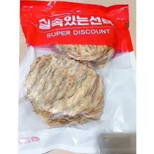 대용량 냉장 구운 아귀포 1000g 간식 마른 간단술안주