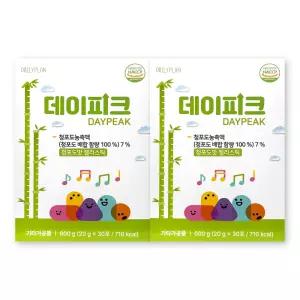 데일리플랜 데이피크 20g X 30포 2박스 키 성장 영양제 성장기 청포도맛 젤리스틱