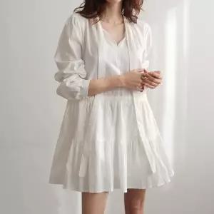 [하늘바라기]엔르 스트링 미니 원피스_P416987725