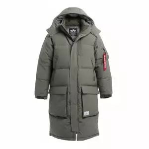 알파인더스트리 LONG PUFFER PARKA MJL53500C1OG-107 GREEN) 롱 푸퍼 파카)