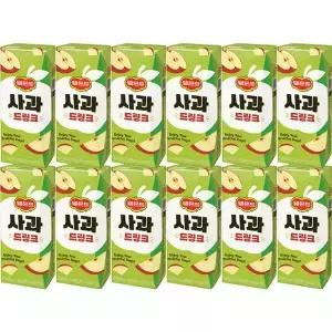 델몬트 사과 드링크 190mlx32개