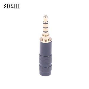 3.5mm TRS 수 to TRRS 암 스테레오 마이크 변환 어댑터 금도금형