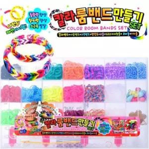 룸밴드 만들기세트 10000 칼라 고무줄공예세트