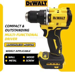 디월트 DCD805 20V MAX 무선 해머 드릴 드라이버: 1/2인치 척, 충전식 전동 공구, 다용도 키트