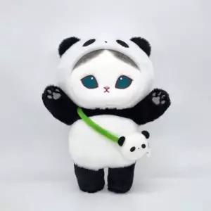 ( )동물 코스튬 판다 인형 28cm 봉제인형 침대 장식 쿠션 아이들 애착인형