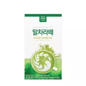 [셀러허브]동일 말차라떼 부드러운 프리미엄 10T 국산 제주 보성 그린티 녹차 (S44256688)