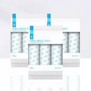 리벤스 테이프클리너 리필9롤(3롤x3봉지) 사선컷팅 돌돌이
