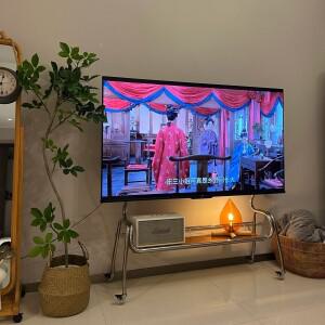 32-85인치 TV 바닥 거치대 거실/침실용 스테인리스  이동식 모던 심플 스탠드 거실 가구