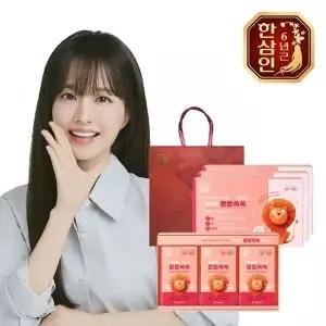[농협홍삼] 한삼인 튼튼쑥쑥 15g 60포 3세트+쇼핑백