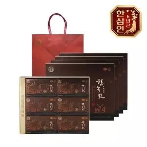 [농협홍삼] 한삼인 한녹진 프리미엄 60ml 30포 4세트+쇼핑백