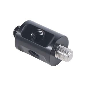 도니식 15mm 카본 파이버 로드 블랙 듀얼 1/4-20 6mm 나사산 DSLR 카메라 팔로우 포커스 시스템 비디오 레