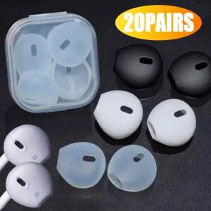 호환 120Pairs 이어폰 Airpods 용 부드러운 실리콘 분실 방지 이어 캡 아이폰 호환 호환 5/6/7/8S 헤드폰 헤드셋 이어팁 보호대