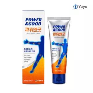 유유제약 파워앤굿 바르는 글루코사민 크림 150ml 리커버리 혈행개선 스포츠 회복 쿨링 마사지