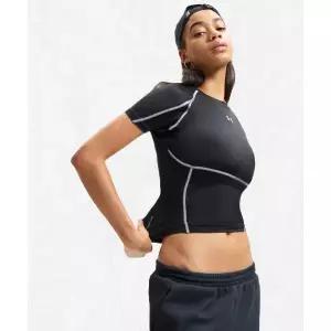 [언더아머] UNDERARMOUR 여성 히트기어 엘리트 반팔 6015368-008 2587805