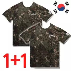 [에이크런]국산 육군 로카티 1+1 ROKA 쿨링 코리아아미 군인 반팔티 학교반티 태극기 KOREA ARMY 냉감