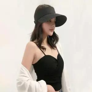 빅 여름 모자 챙 바캉스 라탄 룩 휴양지 밀짚모자 패션 썬캡 여성 모두팜